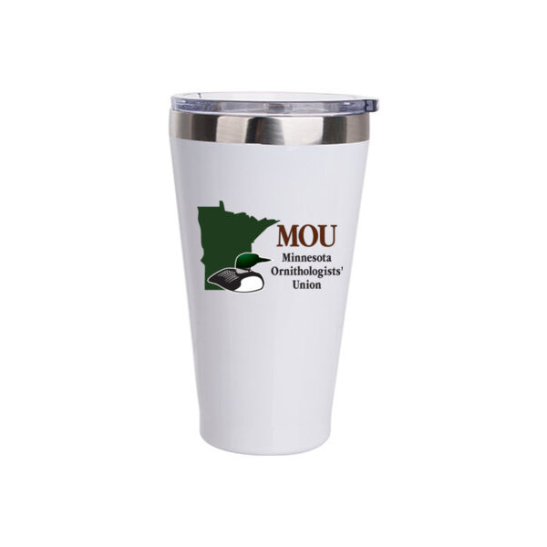14 oz. Stainless Steel Tumbler - Sublimated Logo Thumbnail