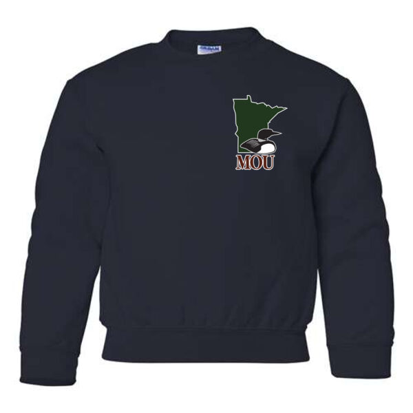 Gildan - Heavy Blend™ Youth Sweatshirt - Embroidered Logo Thumbnail
