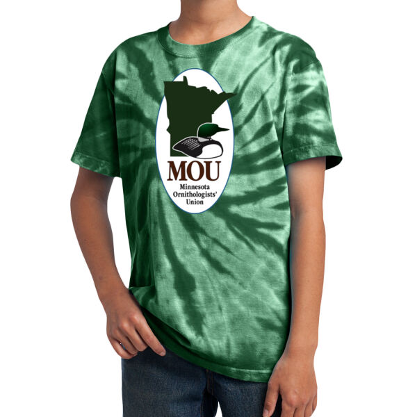 Port & Co® Youth Tie-Dye Tee - Printed Logo Thumbnail