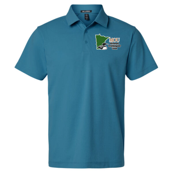AllPro - Men's Pro-Flex Sorona® Polo - Embroidered Logo Thumbnail