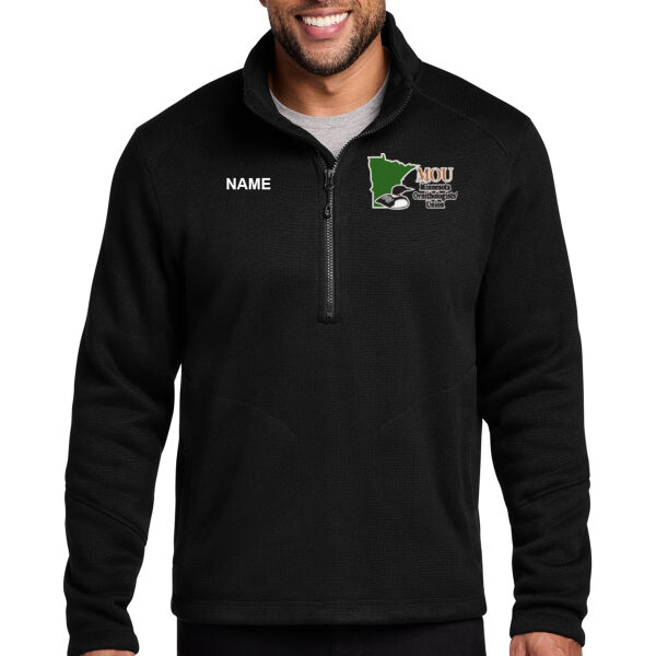 Port Authority® Arc Sweater Fleece 1/4-Zip - Embroidered Logo **Add Name For $5** Thumbnail