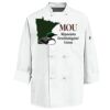 Eight Knot Button Chef Coat with Thermometer Pocket Thumbnail