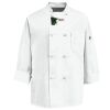 Eight Knot Button Chef Coat with Thermometer Pocket Thumbnail