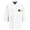 Button Chef Coat with Thermometer Pocket Thumbnail