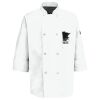 Button Chef Coat with Thermometer Pocket Thumbnail