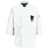 Button Chef Coat with Thermometer Pocket Thumbnail