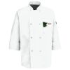 Button Chef Coat with Thermometer Pocket Thumbnail