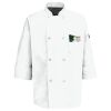 Button Chef Coat with Thermometer Pocket Thumbnail