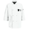 Eight Pearl Button Chef Coat with Thermometer Pocket Thumbnail