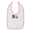 Infant Contrast Trim Premium Jersey Bib Thumbnail