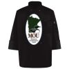 Ten Pearl Button Black Chef Coat Thumbnail