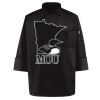 Black Knot Button Chef Coat Thumbnail